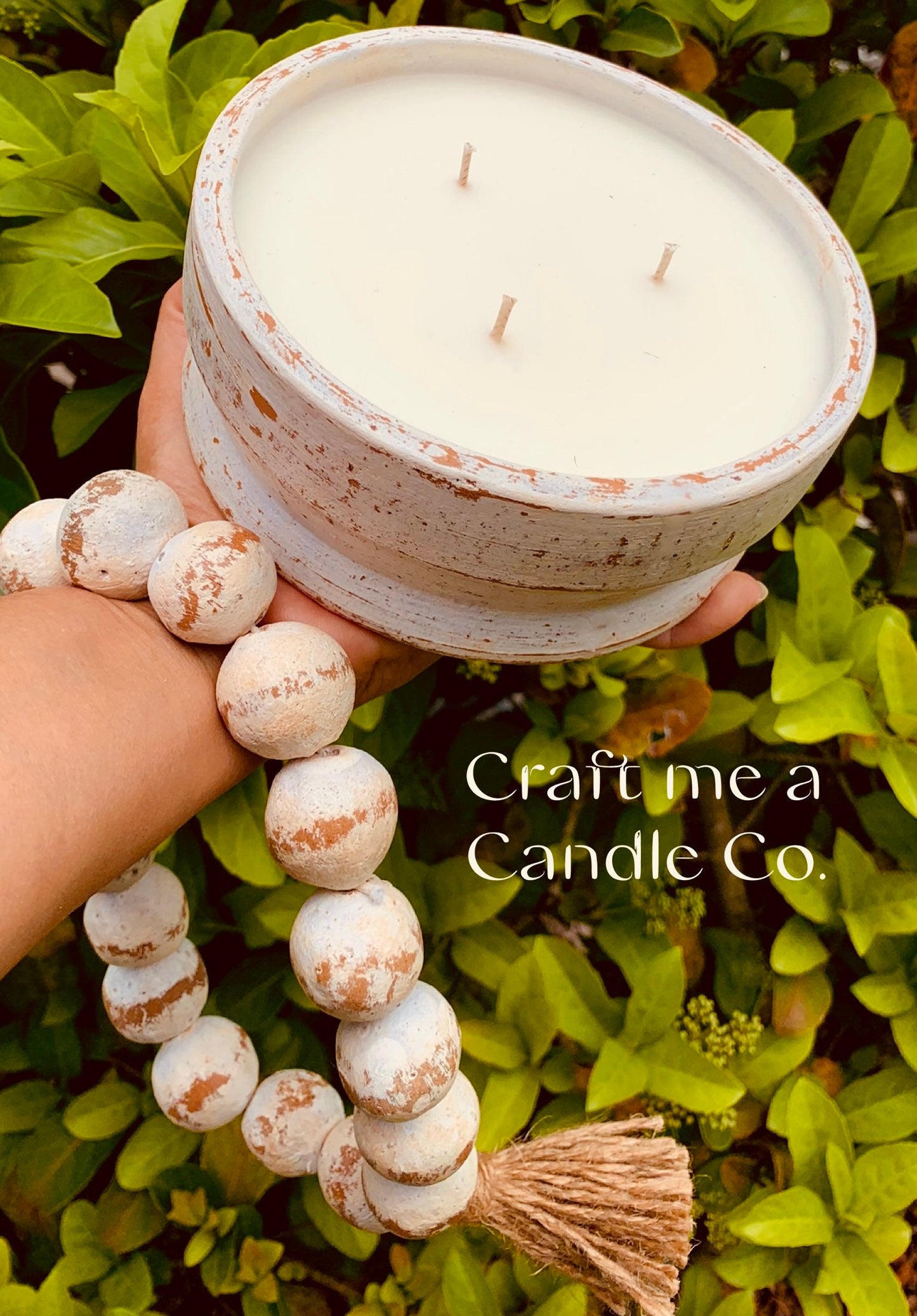 Pottery Clay Bowl Candles- Soy Wax Candles- Handcrafted Candles