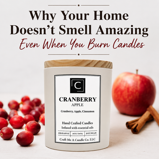 Why Your Home Doesn't Smell Amazing Even When You Burn Candles