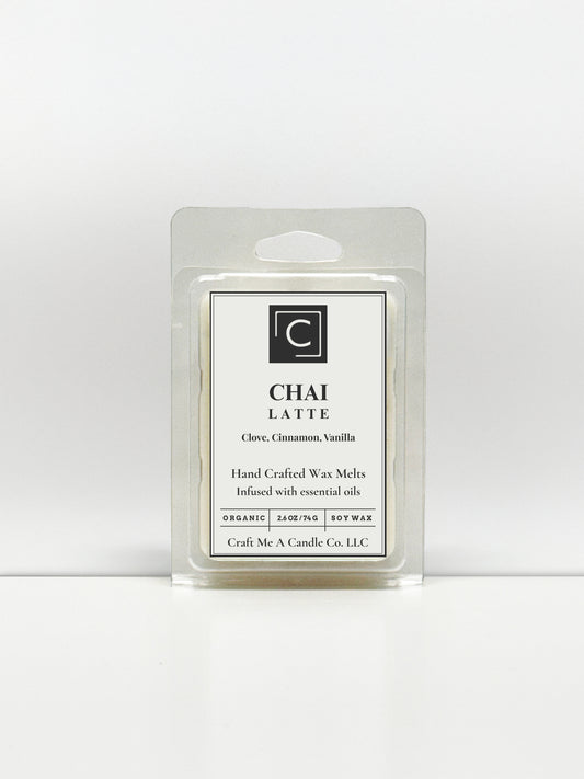 Chai Latte  Wax Melts | Hand-Crafted Wax Melts | Organic Soy Wax Melts
