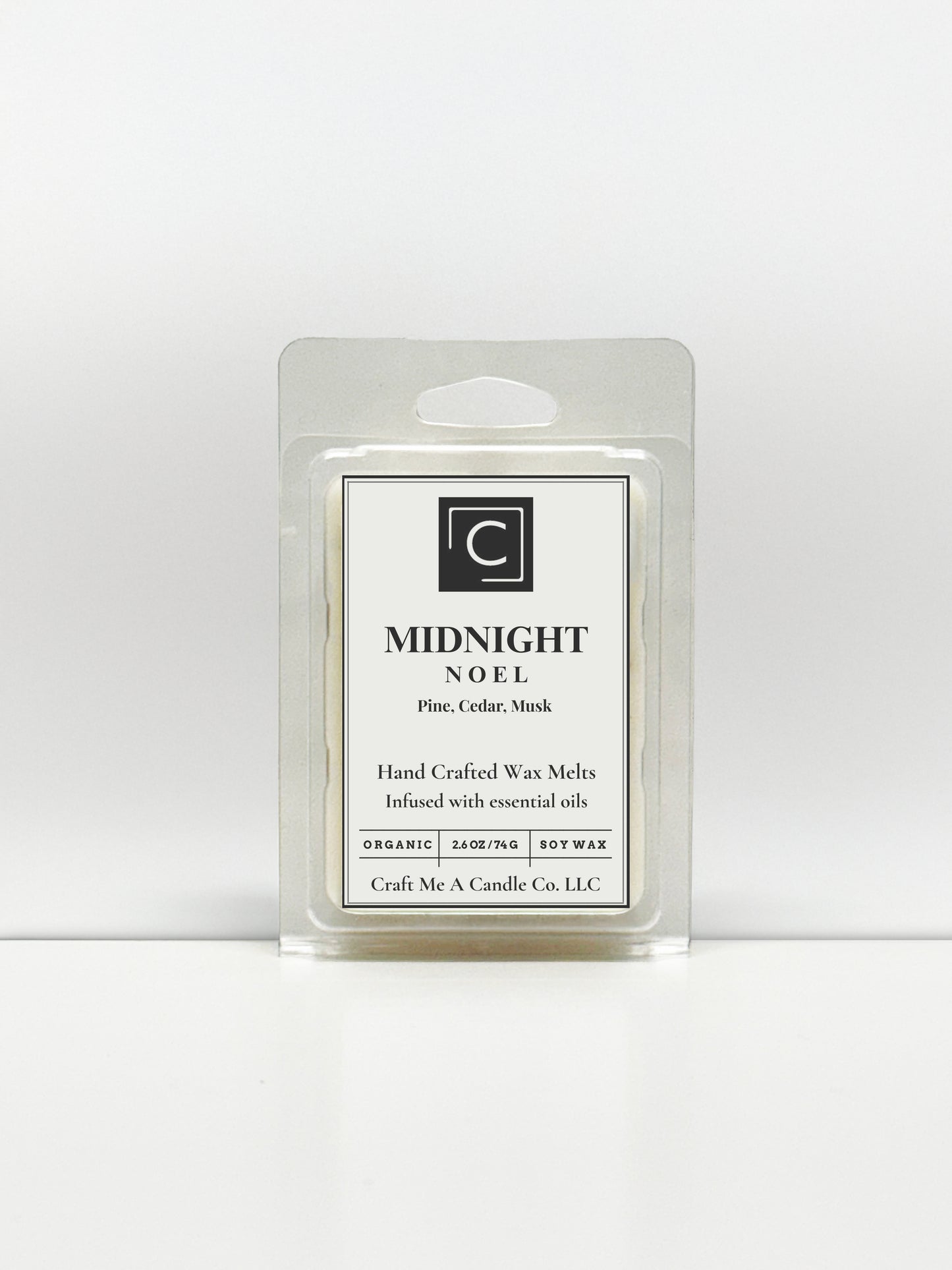 Midnight Noel Wax Melts | Hand-Crafted Wax Melts | Organic Soy Wax Melts