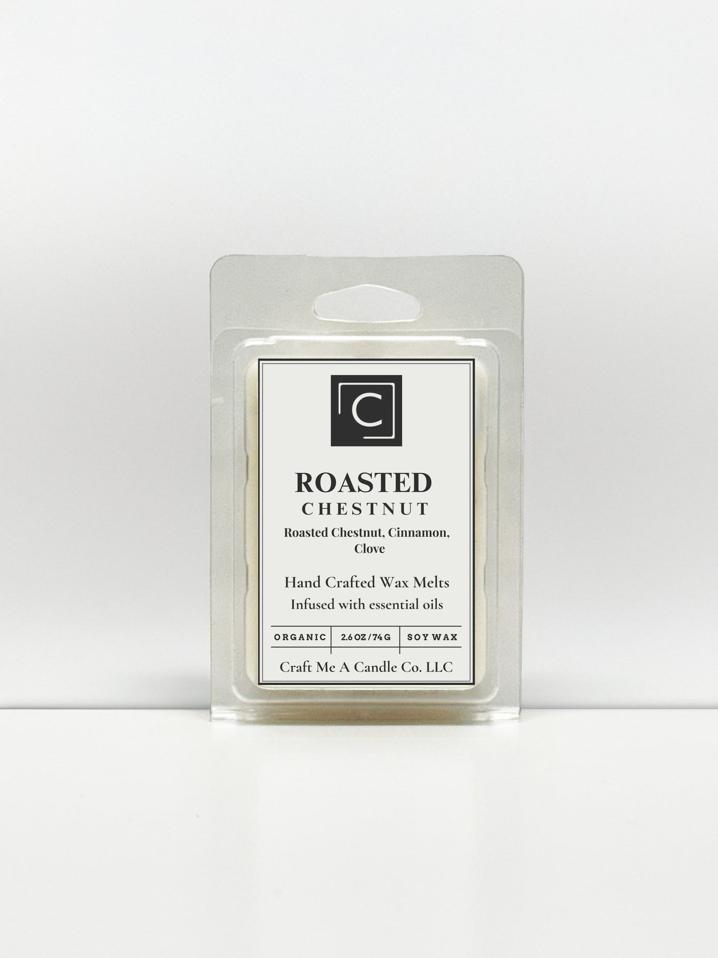 Roasted Chestnut Wax Melts | Hand-Crafted Wax Melts | Organic Soy Wax Melts