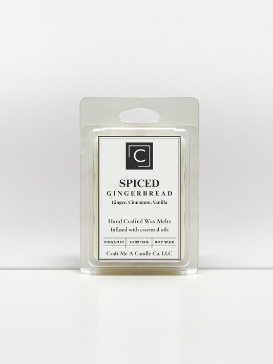 Spiced Gingerbread Wax Melts | Hand-Crafted Wax Melts | Organic Soy Wax Melts