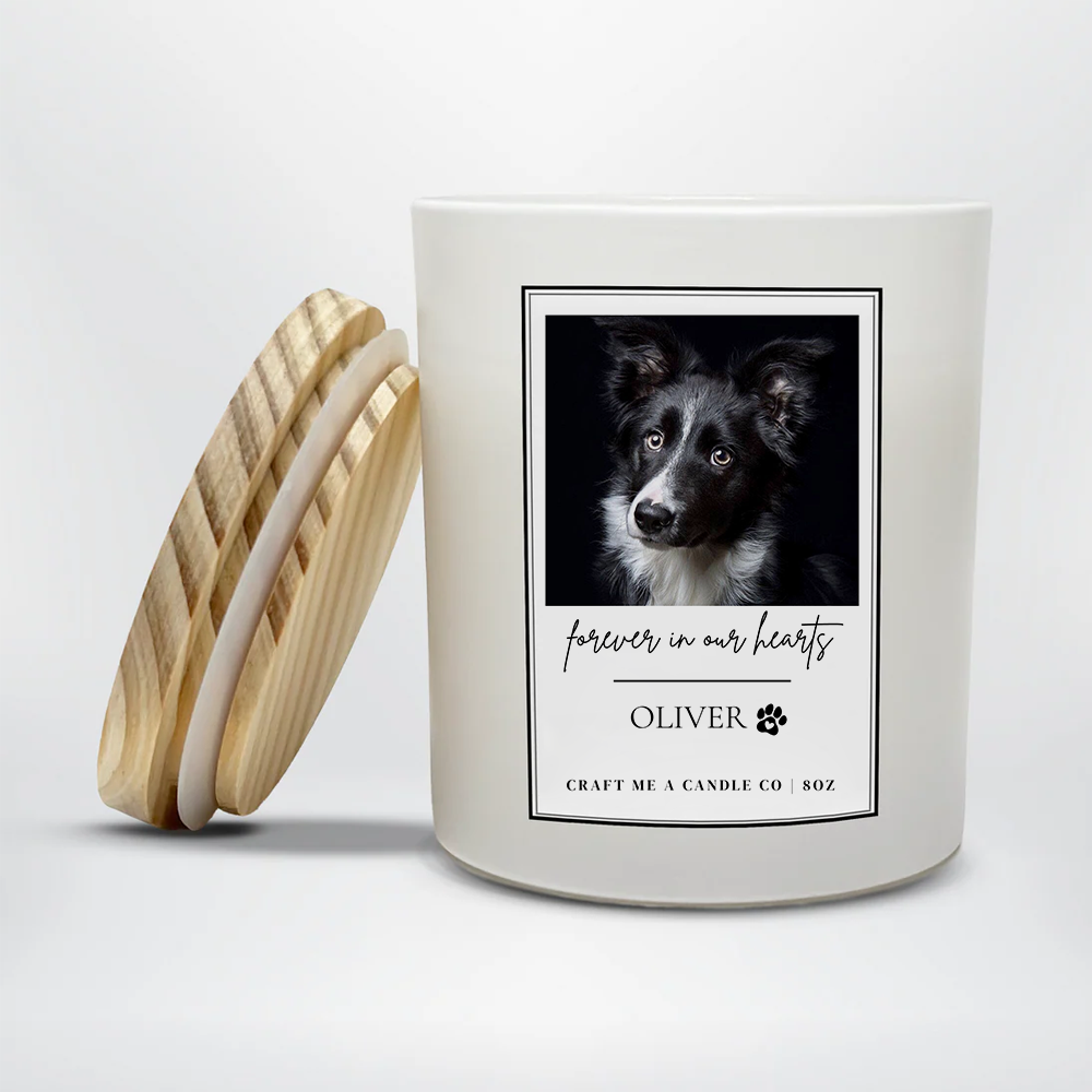 Personalized Pet Memorial Candle | Dog Remembrance Candle | Pet Sympathy Gift | Pet Remembrance Gift
