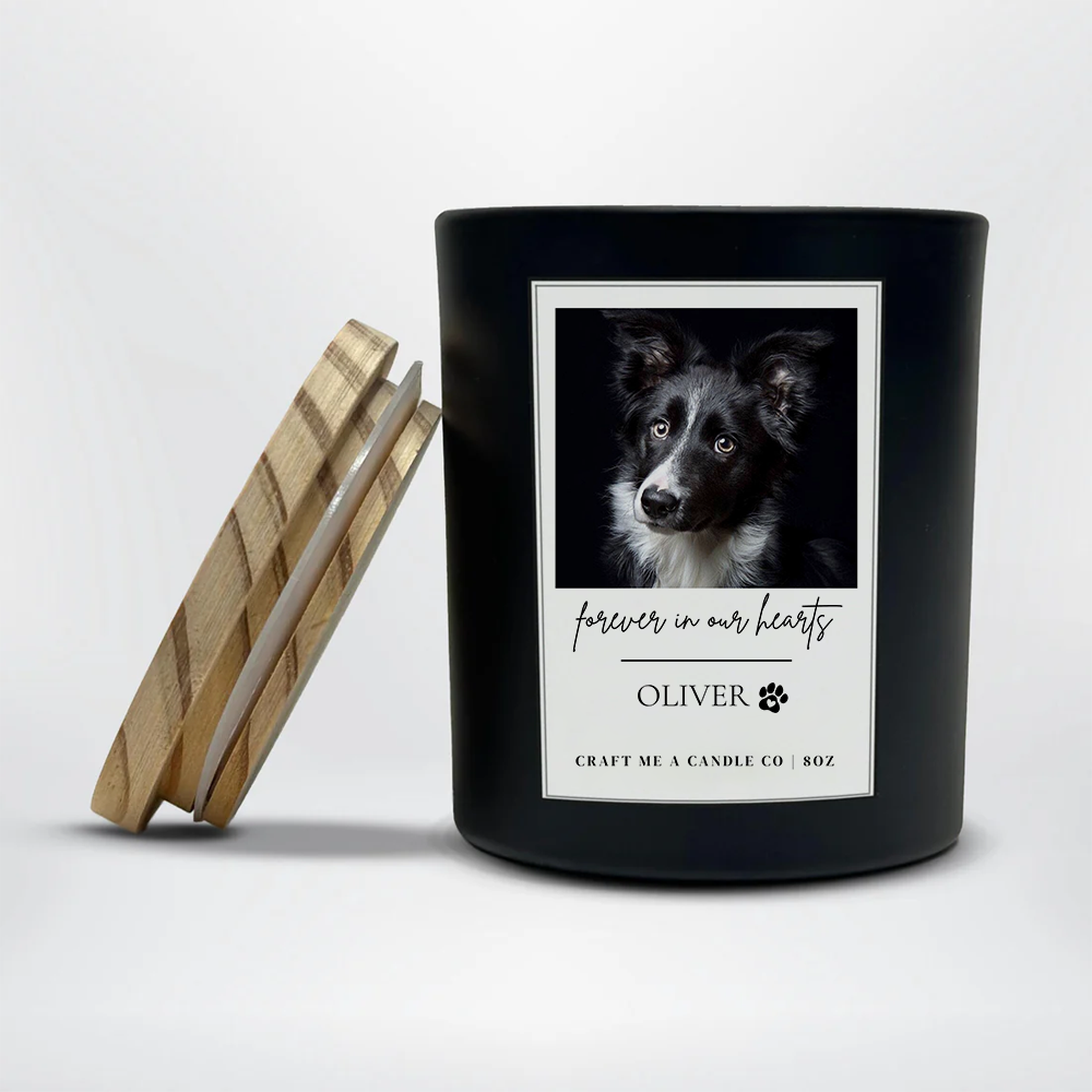 Personalized Pet Memorial Candle | Dog Remembrance Candle | Pet Sympathy Gift | Pet Remembrance Gift