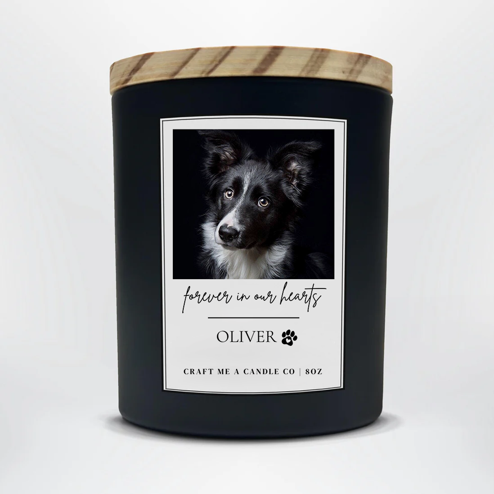 Personalized Pet Memorial Candle | Dog Remembrance Candle | Pet Sympathy Gift | Pet Remembrance Gift