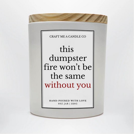Coworker Going Away Candle | Funny Leaving Gift | Retirement Gift Candle | Office Humor Gift