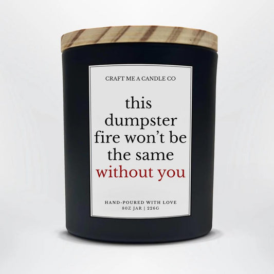 Coworker Going Away Candle | Funny Leaving Gift | Retirement Gift Candle | Office Humor Gift