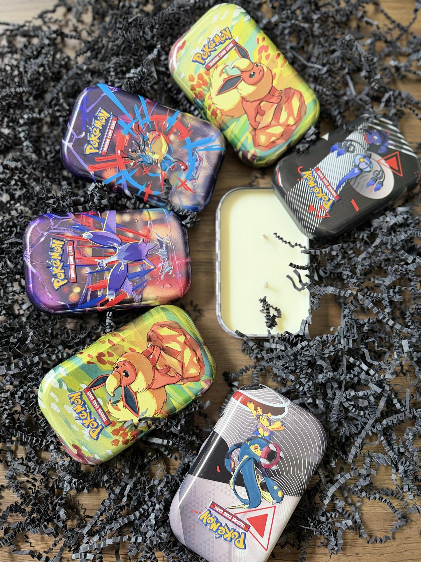 Pokémon Tin Candle 3.5oz, Le Citron , Cute Pokémon Gift Tin, Anime-Inspired Candle