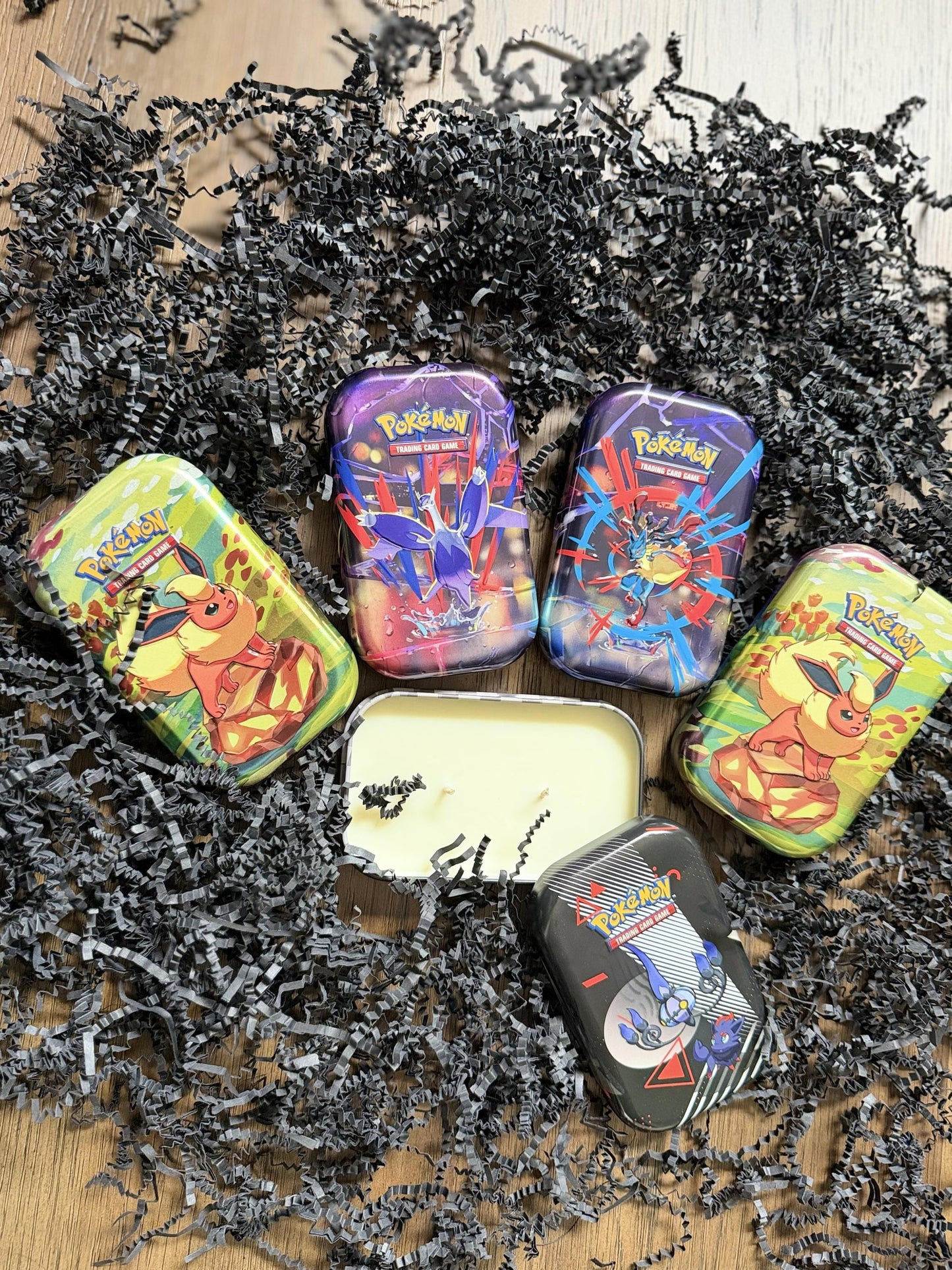Pokémon Tin Candle 3.5oz, Le Citron , Cute Pokémon Gift Tin, Anime-Inspired Candle
