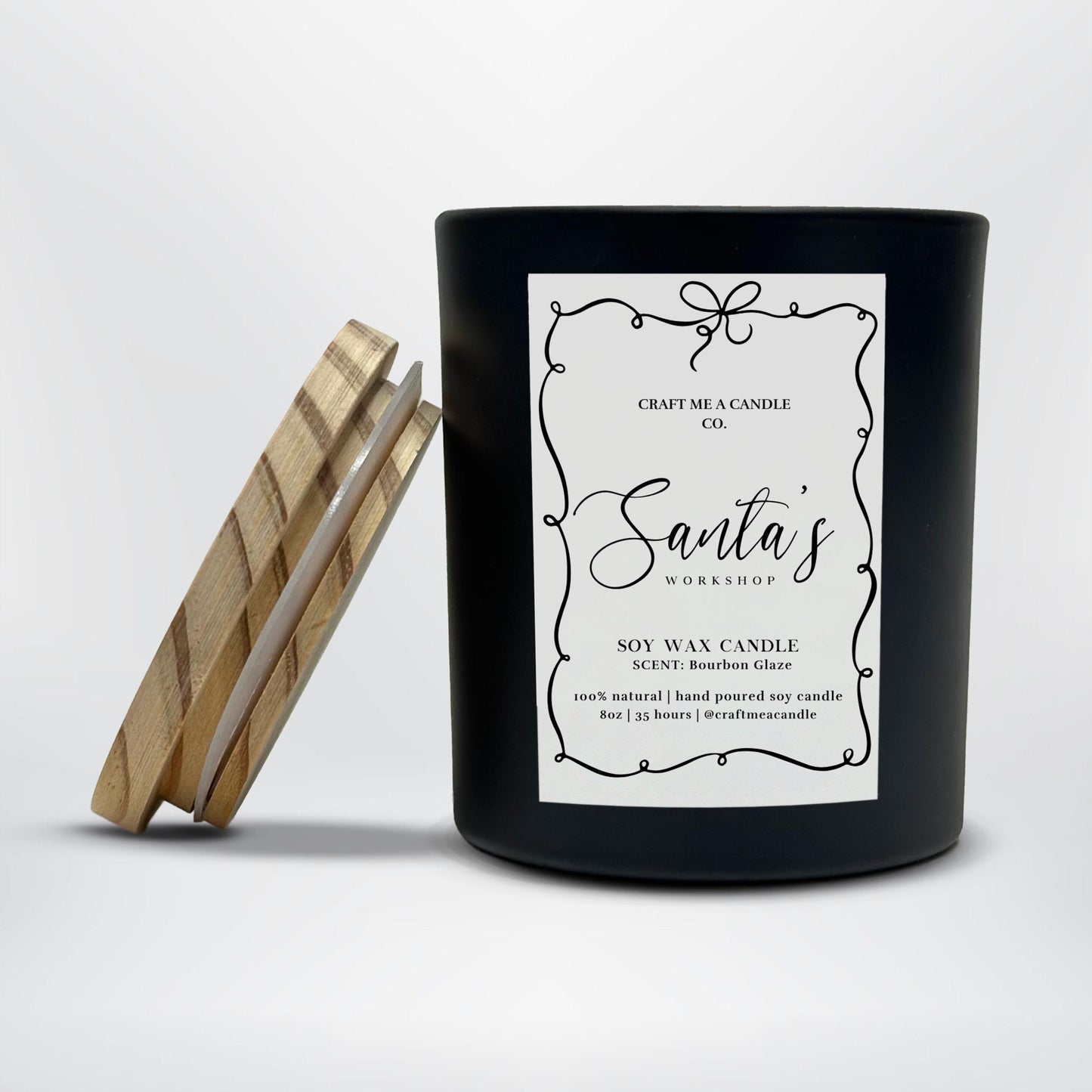 Santa’s Workshop Candle | Hand-Poured 8oz Soy Candle