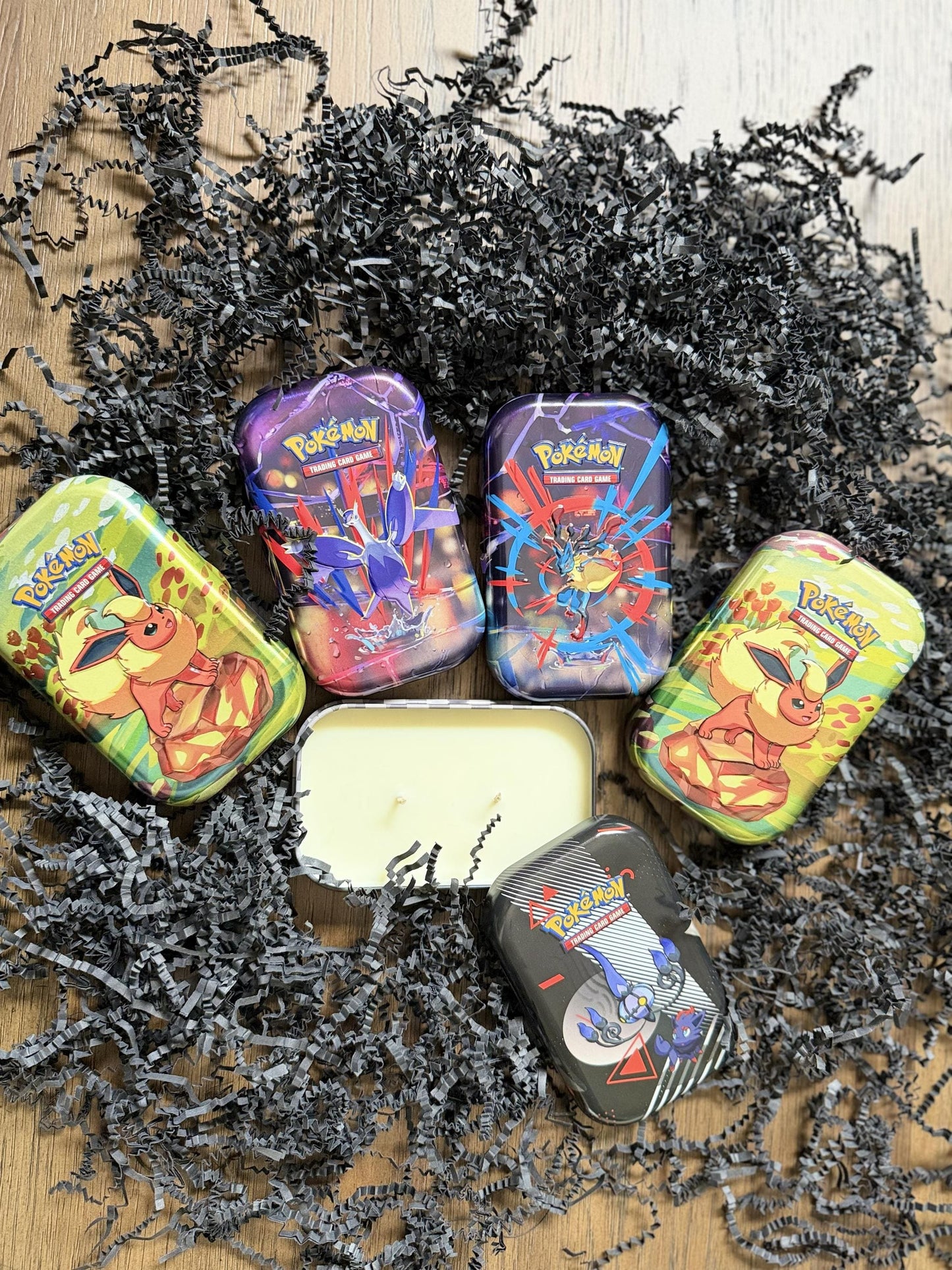 Pokémon Tin Candle 3.5oz, Le Citron , Cute Pokémon Gift Tin, Anime-Inspired Candle