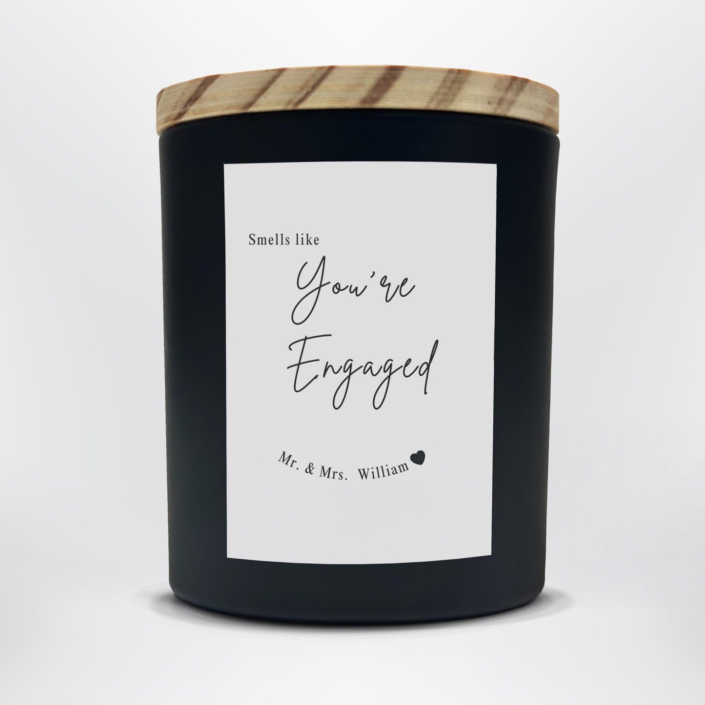 Engagement Candle Gift | Smells Like You’re Engaged | Personalized Couple Candle